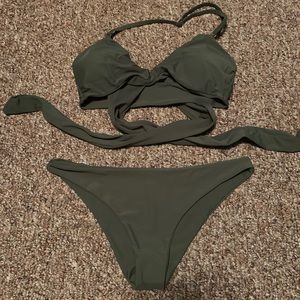 Cupshe wrap bikini